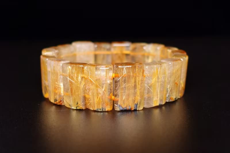 寶麗金珠寶-天然鈦晶手排