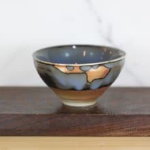 【送禮好物】120ml 天目釉 柴燒茶杯 茶碗 鶯歌名家葉敏祥作品