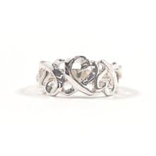 【日本直送 中古美品】12.5号 ティファニー TIFFANY&Co. リング・指輪 トリプル ラビングハート パロマピカソ シルバー925 ヴィンテージ