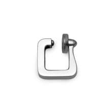 四角 メンズイヤリング/シルバー925 片耳用/シルバーアクセサリー/日本製/送料無料/男性へのプレゼント