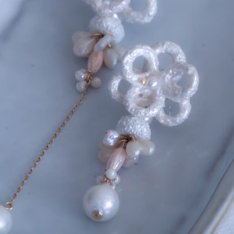 希爾德的迴音 14KGF 耳環 / 耳夾