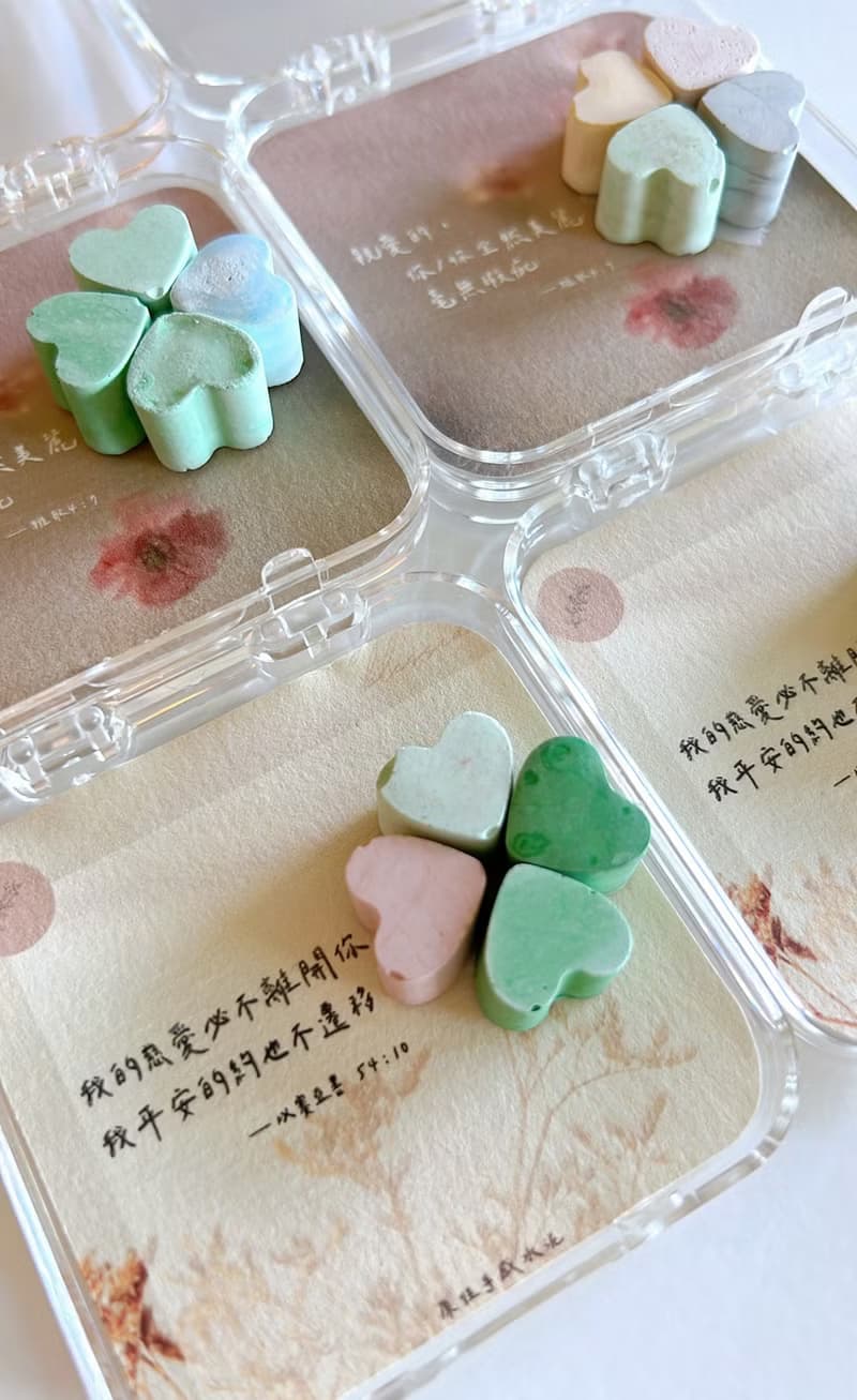 幸運四葉草-我的慈愛中文經文-擴香石