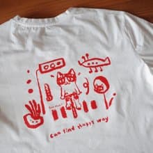 Lonely Cat 輕量機能T恤