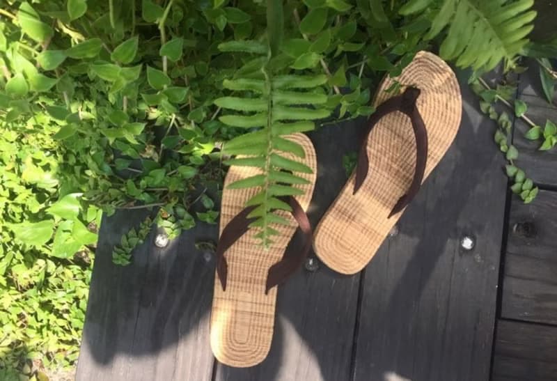 新款法國FYE環保休閒夾腳拖   巧克力色 女款