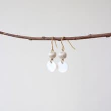串珠耳飾_果實系列/海貝/beading earing