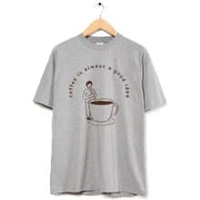 coffee good idea 中性短袖T恤 白色 交換禮物快速出貨咖啡瘋設祭