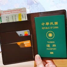 護照套 義大利牛皮手作 咖啡色 多色可選 免費刻字包裝