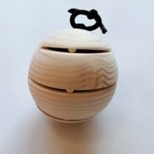 音が鳴るオブジェ 単体 Mサイズ(直径5.4cm) 和音カスタネット ボール３
