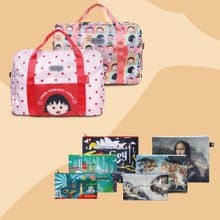 【雙 11 福袋組合】小丸子旅袋+LOQI 三入組