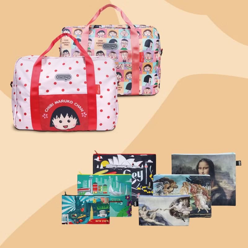 【雙 11 福袋組合】小丸子旅袋+LOQI 三入組