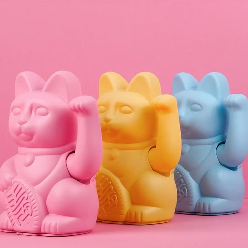 西班牙 Tiny Sky 幸運繽紛招財貓15cm-共16色