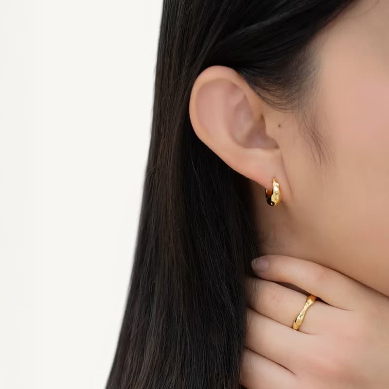 Wavelet Ring │ 純銀波紋戒指