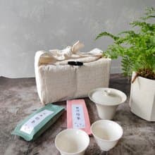 純白 提包收納蓋碗 花末昀香禮