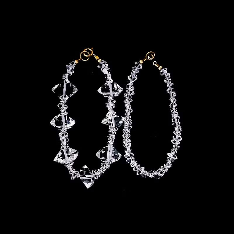 星鑽銀河 特級超白透閃靈鑽圈手鍊