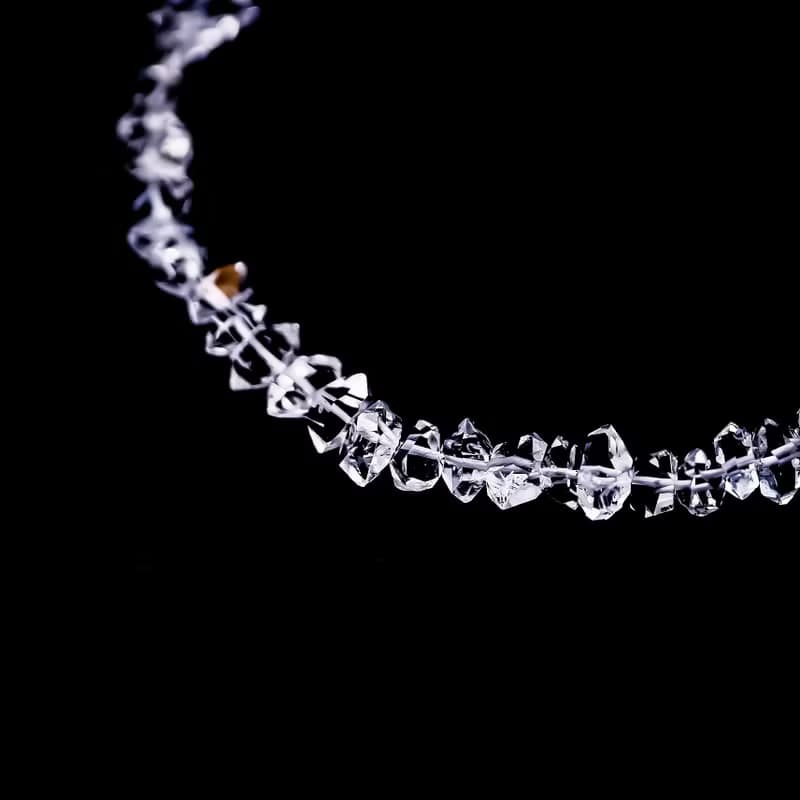 星鑽銀河 特級超白透閃靈鑽圈手鍊