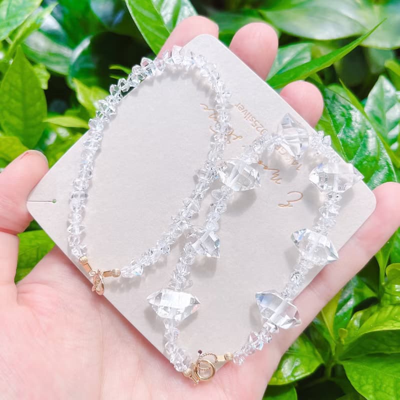 星鑽銀河 特級超白透閃靈鑽圈手鍊