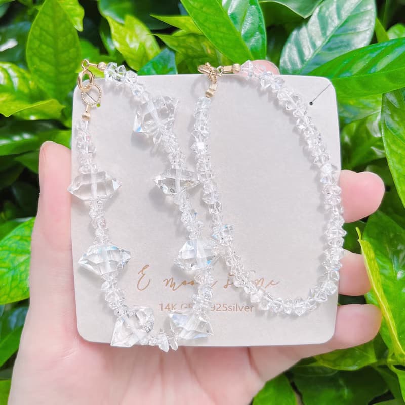 星鑽銀河 特級超白透閃靈鑽圈手鍊