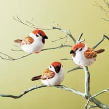 【YOU+MORE!】旭山動物園聯名款-小麻雀零錢包