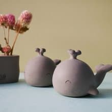 灰翔鯨魚   磁力/水泥療癒小物/辦公文具/春節送禮/情人禮物