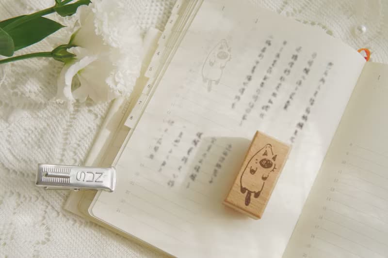 暹羅貓貓 手帳印章 樹脂