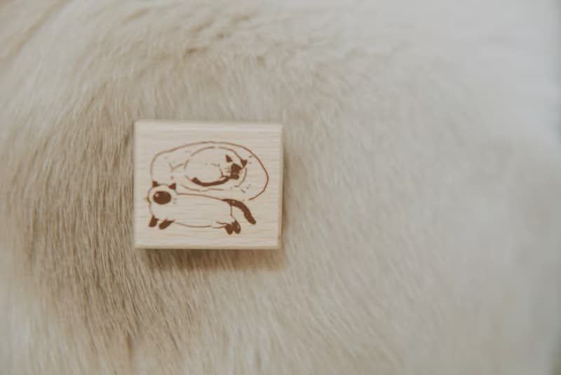 暹羅貓貓 手帳印章 樹脂