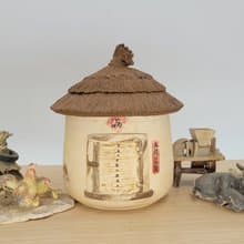 懷舊穀倉造型茶倉  茶葉罐 食物罐