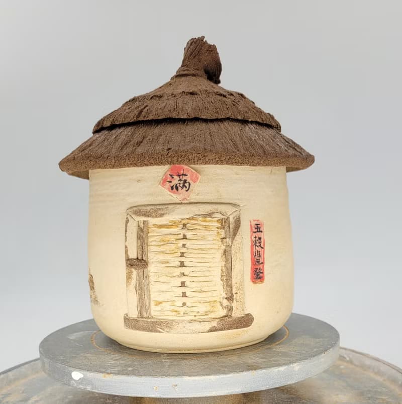 懷舊穀倉造型茶倉  茶葉罐 食物罐