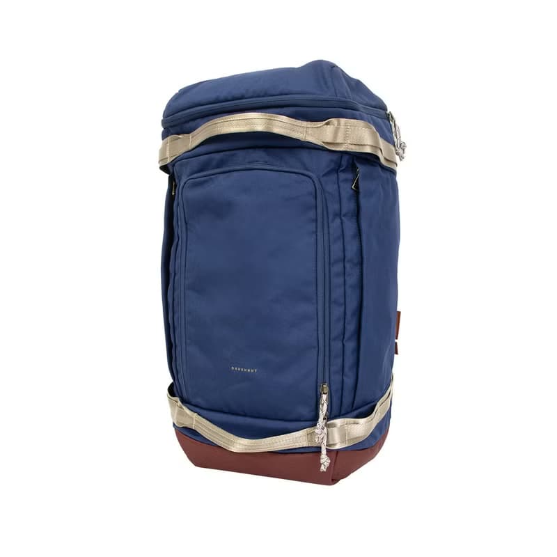 【DOUGHNUT】17吋 40L大Navigator 防潑水 後背包 行李袋-藍 RE