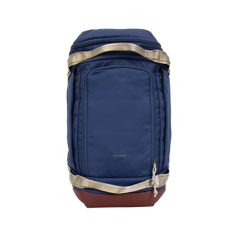 【DOUGHNUT】17吋 40L大Navigator 防潑水 後背包 行李袋-藍 RE