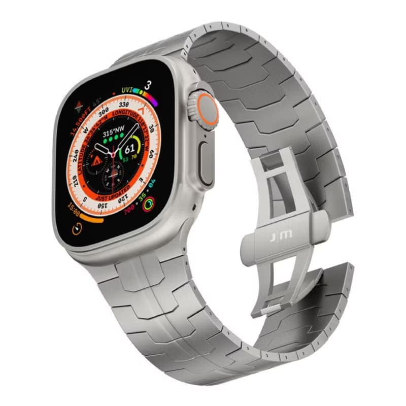 JM 航太級鈦合金 Apple Watch Ultra 錶帶_極限款
