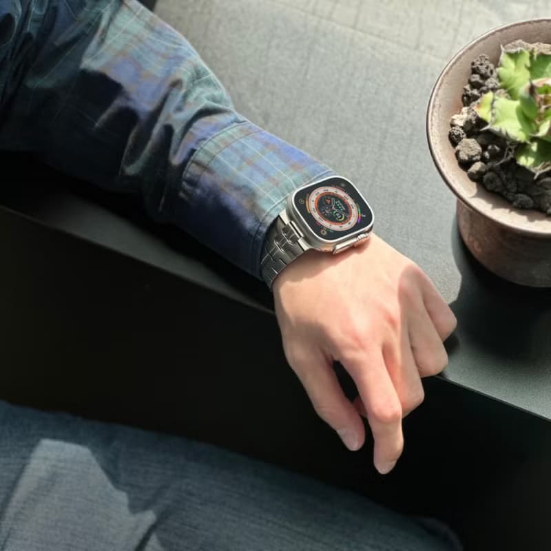 JM 航太級鈦合金 Apple Watch Ultra 錶帶_極限款