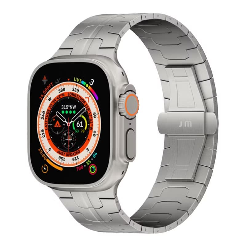 JM 航太級鈦合金 Apple Watch Ultra 錶帶_極限款