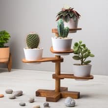 multi tier Shifting Adjustable plant stand, Multi Plant stand Table Plant stand
