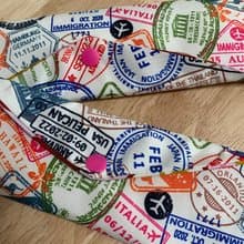 文青風環保防水筷袋 以吻封緘 清新白 日本 潮物 收纳 手作餐具