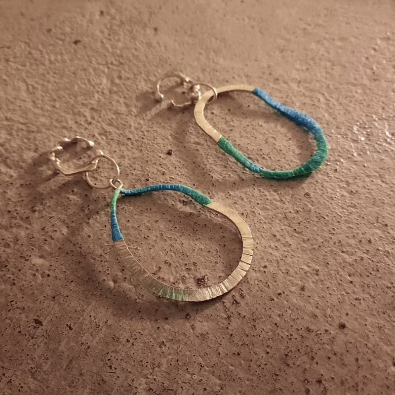 映一片湖水/沙漠綠洲 | 設計師VitalitéJewelry | 獨家永續珠寶