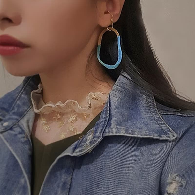 映一片湖水/沙漠綠洲 | 設計師VitalitéJewelry | 獨家永續珠寶