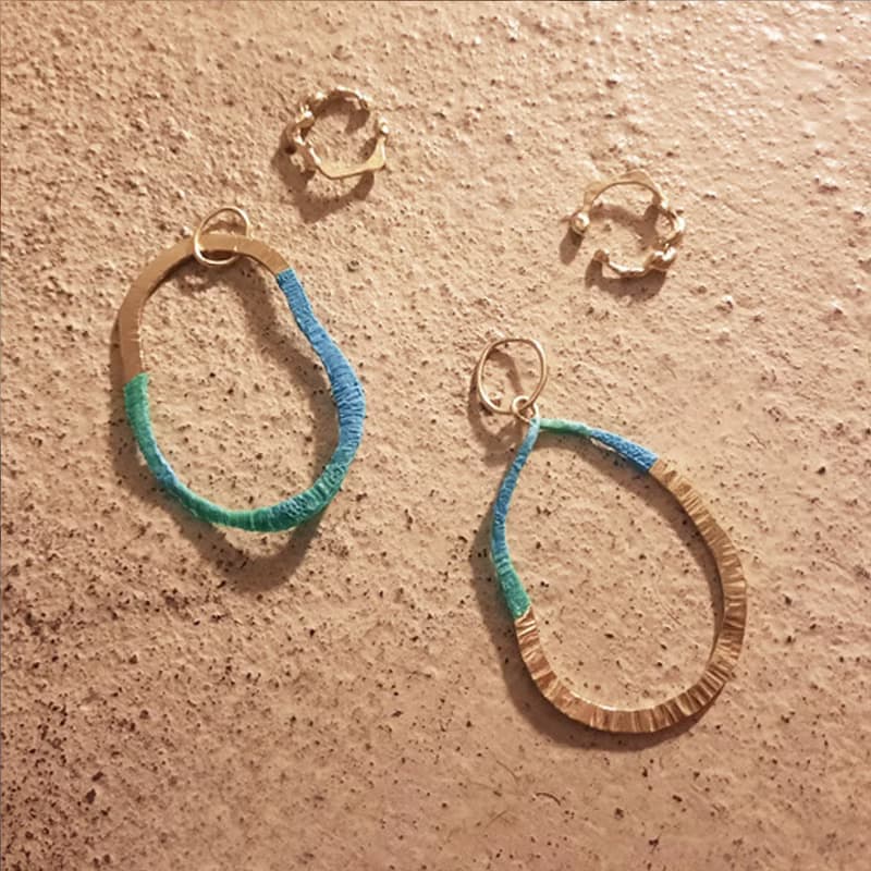 映一片湖水/沙漠綠洲 | 設計師VitalitéJewelry | 獨家永續珠寶