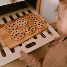 玩餅乾套裝 嬰兒蒙特梭利玩具 幼兒禮物 假裝遊戲食物