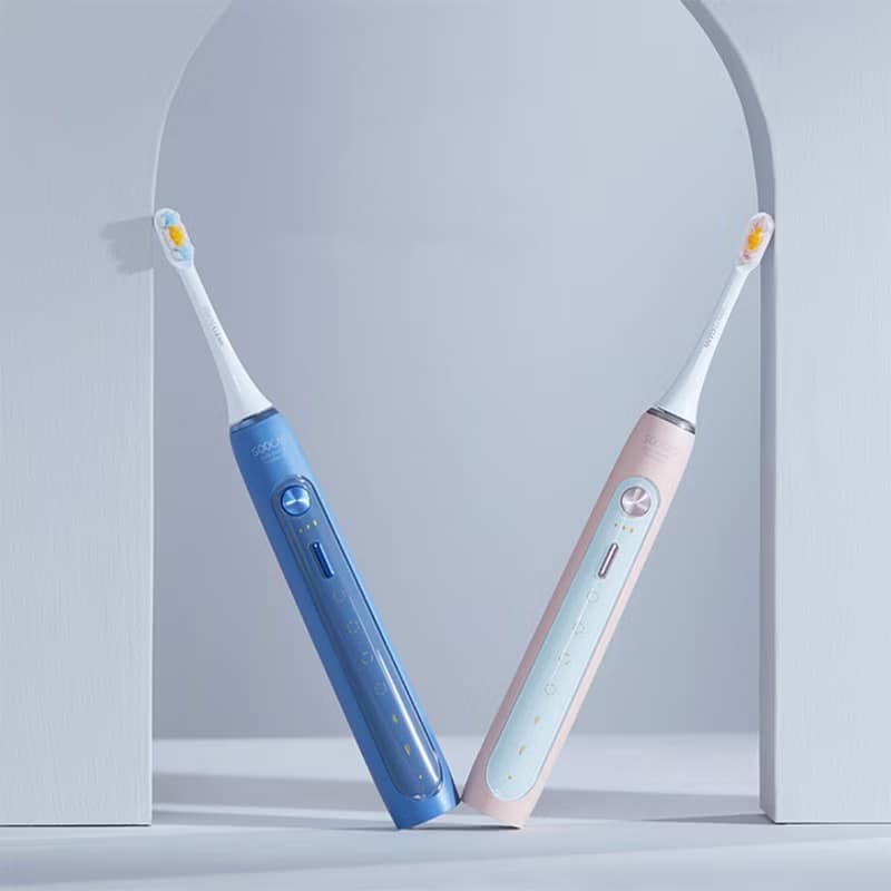 【免運特惠】智能電動牙刷自動充電聲波振動情侶素士X5
