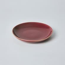 KOGA 許家陶器品 陶質圓形小盤 (協興紅)