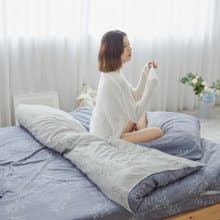 100%天然純棉40支紗床包 被套 鋪棉兩用被-台灣製床單/B216