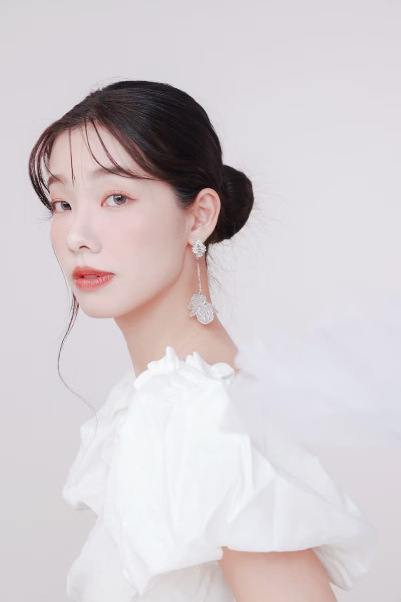 COR-DATE / 銀色花語 / 花束飄逸耳環 / 長