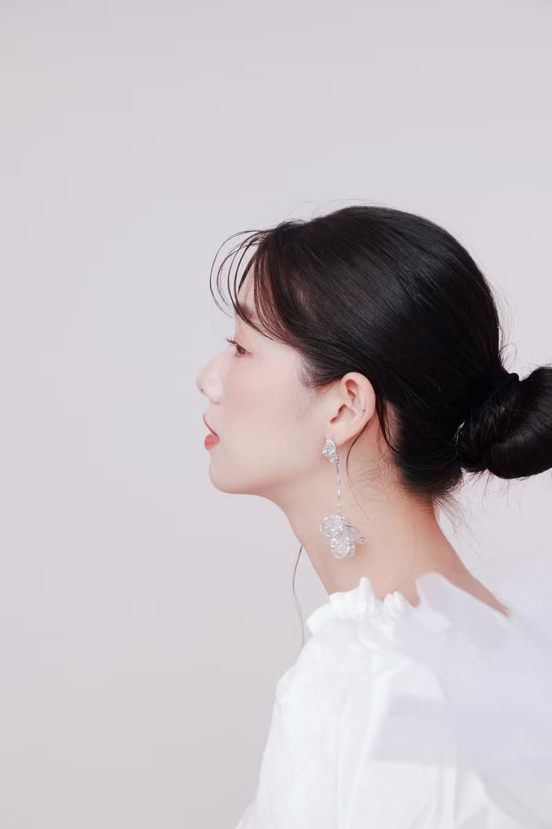 COR-DATE / 銀色花語 / 花束飄逸耳環 / 長