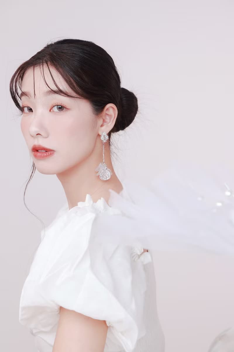 COR-DATE / 銀色花語 / 花束飄逸耳環 / 長