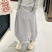 條紋燈籠裙 / 半身裙 裙子 童裝