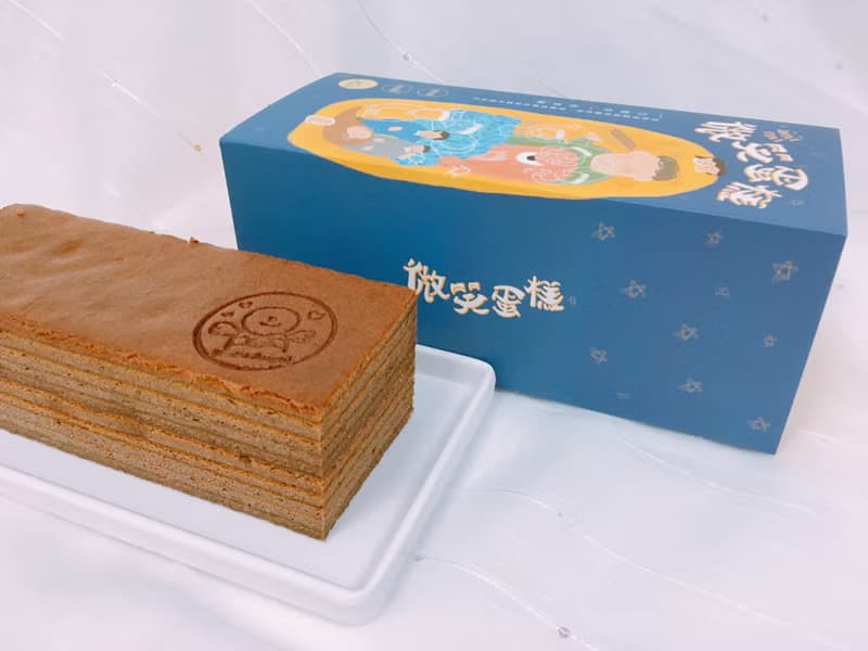 【微笑天使】微笑千層-暗黑(巧克力)蛋糕
