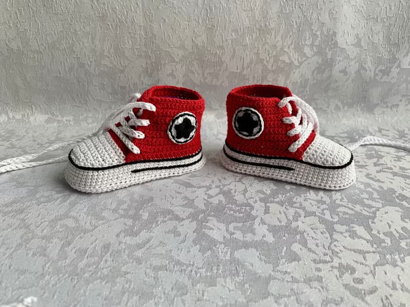 Cute Converse Baby Booties Baby Newborn Shoes Gift Baby Reveal Party Family Look
