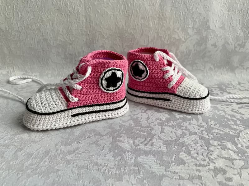 Cute Converse Baby Booties Baby Newborn Shoes Gift Baby Reveal Party Family Look