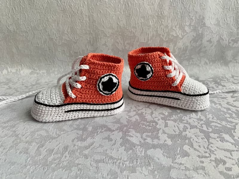 Cute Converse Baby Booties Baby Newborn Shoes Gift Baby Reveal Party Family Look