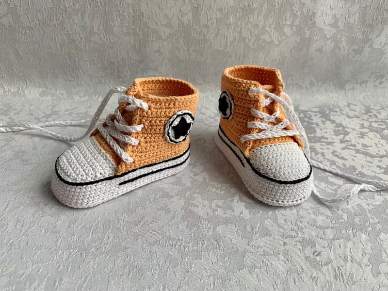 Cute Converse Baby Booties Baby Newborn Shoes Gift Baby Reveal Party Family Look